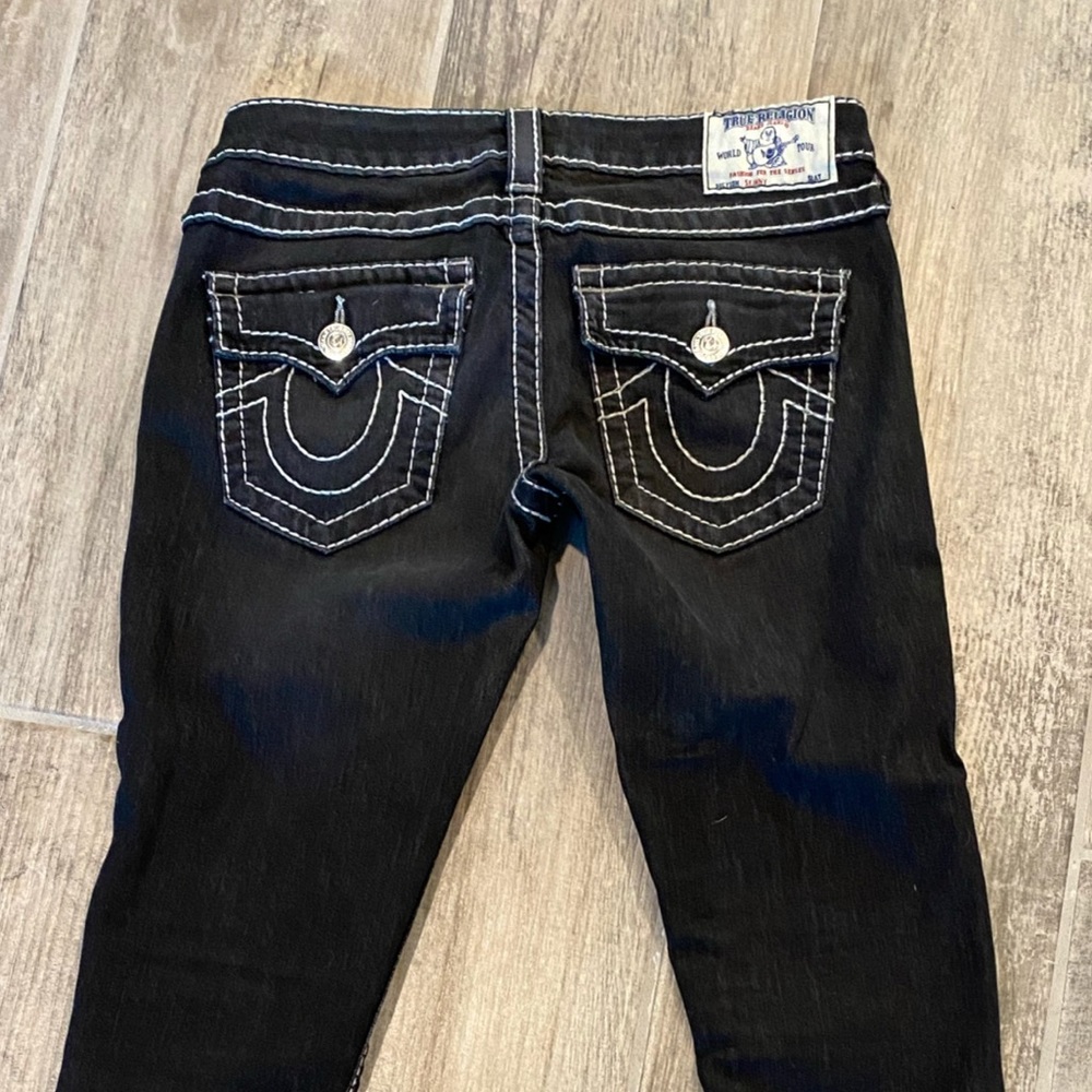 True religion dark wash jeans